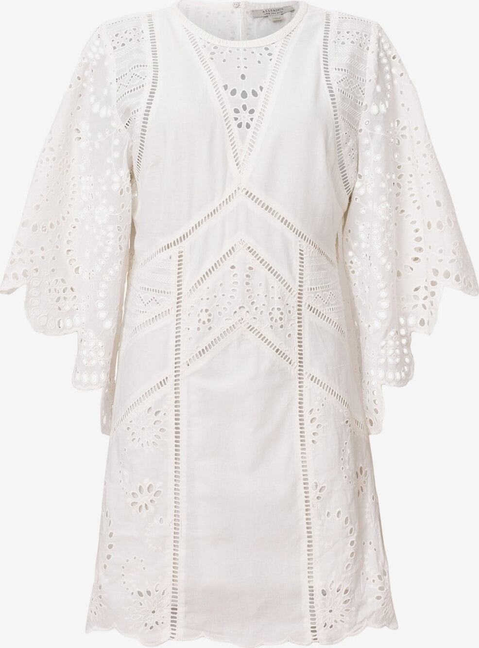 AllSaints Luci Broderie Cotton Mini Dress - 2